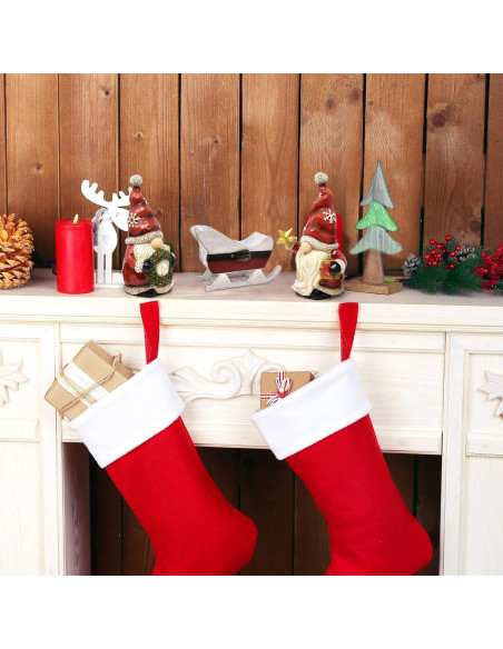 Conjunto de Gnomos de Navidad Santa Gift Boutique - 2 Piezas