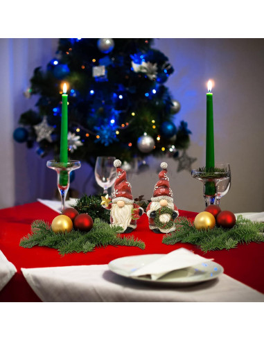 Conjunto de Gnomos de Navidad Santa Gift Boutique - 2 Piezas