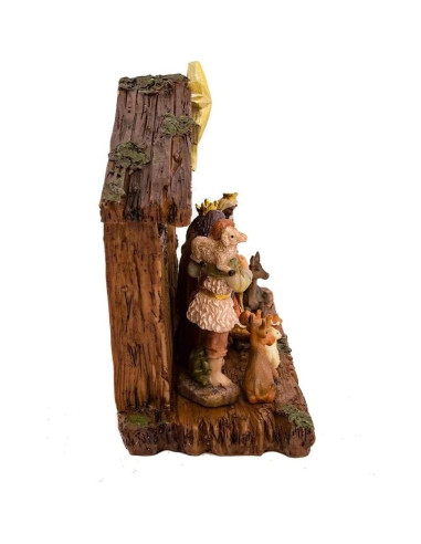 Juego de Natividad 11 Piezas Kurt Adler con Establo 15.2 cm