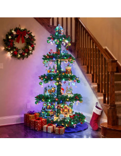 Árbol de Navidad de Exhibición 165 cm XmasHug Policromo 2