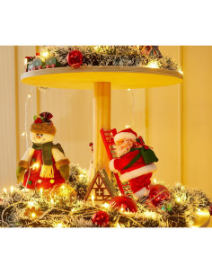 Árbol de Navidad de Madera Neoflavie 1.57m 5 Niveles Decorativo 2