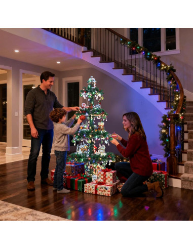 Árbol de Navidad de Exhibición 165 cm XmasHug Policromo