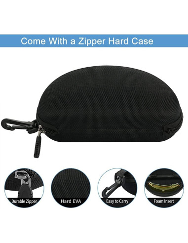 Gafas Tácticas de Combate GalaxyLense - 3 Lentes Policarbonato