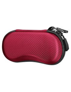 Funda de Gafas Fintie Rojo Estuche Duro EVA a Prueba de Golpes