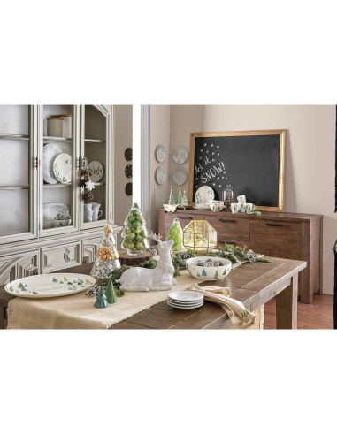 Tazón para Servir Lenox Balsam Lane 24.1 cm Porcelana Verde