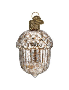 Adorno de Vidrio Soplado Bellota Vintage Old World Christmas