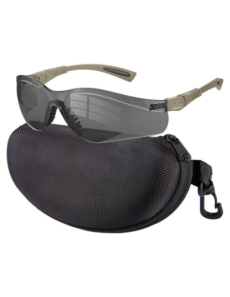 Gafas de Tiro Xaegistac Antivaho con Estuche Duro