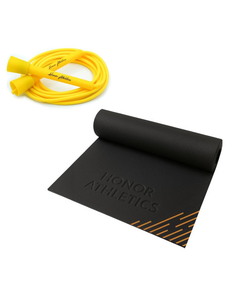 Cuerda de Velocidad Honor Athletics + Alfombrilla 91x122 cm