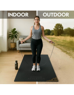 Cuerda de Velocidad Honor Athletics + Alfombrilla 91x122 cm 2