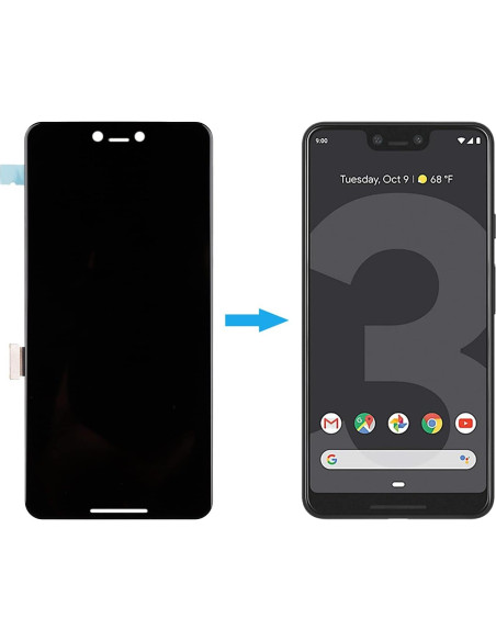 Pantalla OLED Duotipa para Google Pixel 3 XL 16 cm Reemplazo Pantalla OLED Duotipa para Google Pixel 3 XL 16 cm Reemplazo