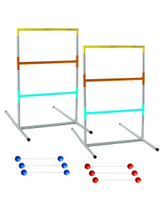 Juego de Bolas de Escalera Franklin Sports - 2 Objetivos y 6 Bolas