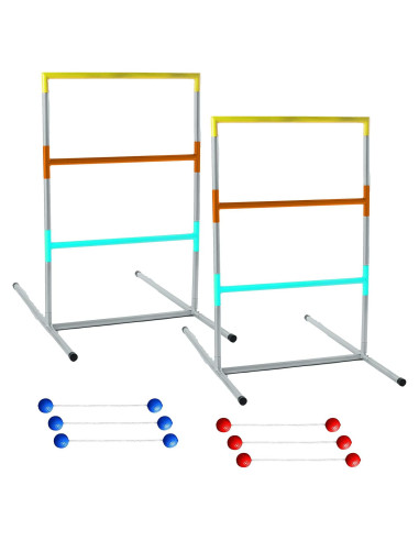 Juego de Bolas de Escalera Franklin Sports - 2 Objetivos y 6 Bolas