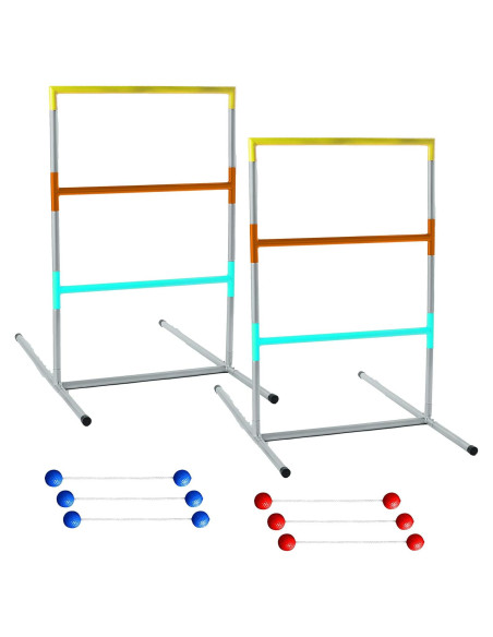 Juego de Bolas de Escalera Franklin Sports - 2 Objetivos y 6 Bolas