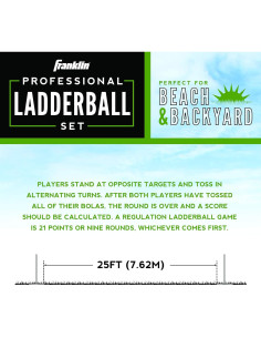 Juego de Bolas de Escalera Franklin Sports - 2 Objetivos y 6 Bolas 2