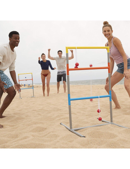 Juego de Bolas de Escalera Franklin Sports - 2 Objetivos y 6 Bolas