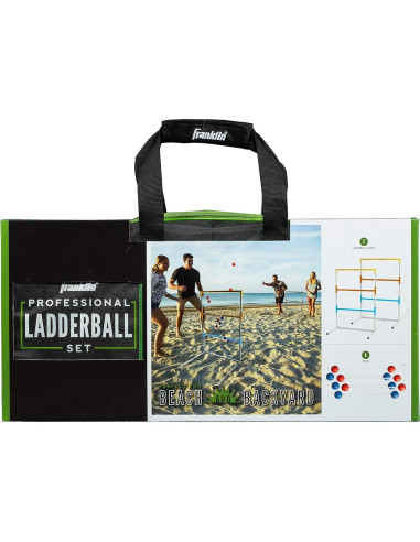 Juego de Bolas de Escalera Franklin Sports - 2 Objetivos y 6 Bolas