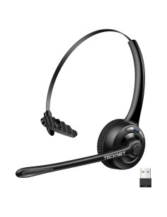 Auriculares Inalámbricos TECKNET HS004 Bluetooth 5.2 con Micrófono