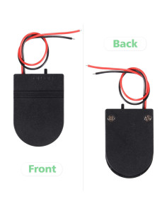 6 Soportes de Batería CR2032 con Interruptor ON/OFF - Coliao 2