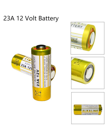 Batería Alcalina 23A 12V Kunying - Paquete de 5 Unidades