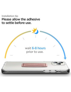 Agarre Universal Spigen Flex Strap Oro Rosa para Smartphone 2