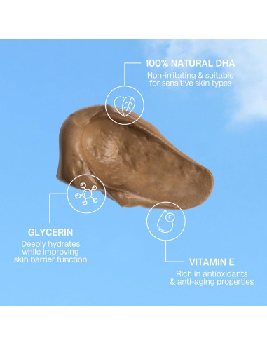 Autobronceador Espuma Bali Body 127 ml - Sombra Oscura, Secado Rápido