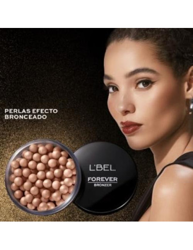Polvo Bronceador Facial en Perlas L'Bel Forever Bronzer 21 g
