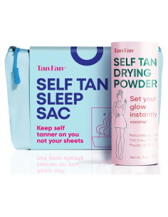 Saco de Sueño Tan Fan + Polvo Secante 100% Vegano - Marino
