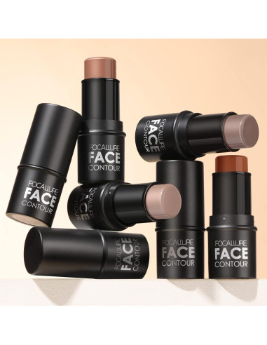 Barra de Contorno FOCALLURE 5.95g Mate Tortilla - Maquillaje Profesional