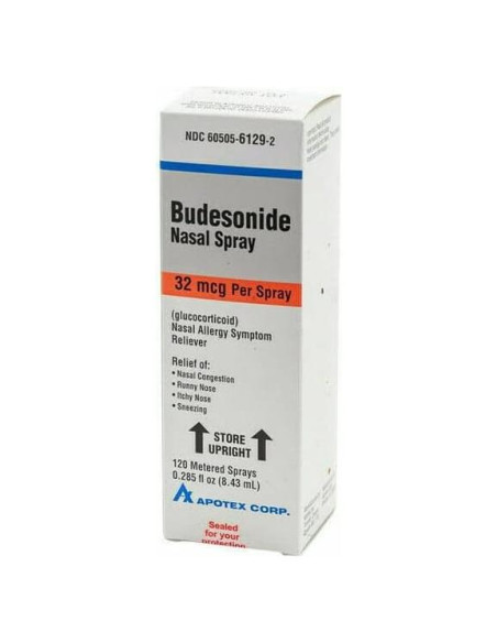 Spray Nasal Budesonida 32 mcg Apotex - Alivio Alergias
