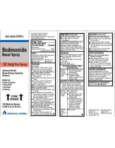 Spray Nasal Budesonida 32 mcg Apotex - Alivio Alergias 2