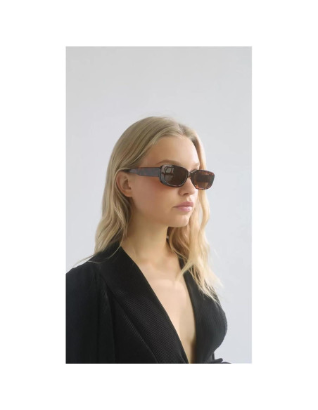 Gafas de sol rectangulares ADE WU unisex retro 90s UV400 Gafas de sol rectangulares ADE WU unisex retro 90s UV400