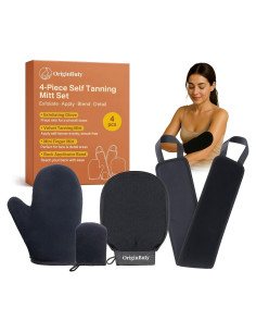 Kit de Aplicador de Bronceado Sin Sol Originbuty 4 Piezas