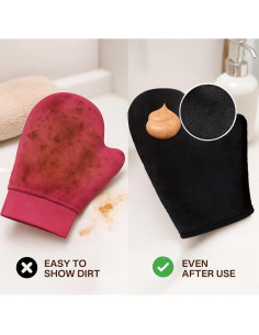 Kit de Aplicador de Bronceado Sin Sol Originbuty 4 Piezas 2