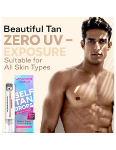 Gotas bronceadoras autoadhesivas Wonder Family 191g 2