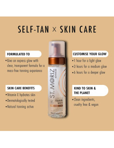 Mousse Bronceadora St Moriz Advanced Express 199.58 ml 2