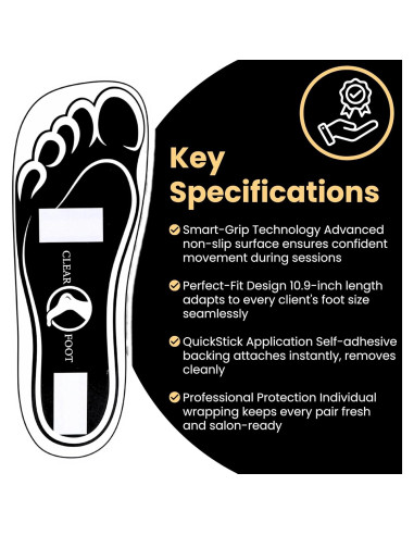 60 Pares Almohadillas Desechables Bronceado Spray HeeStar