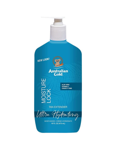 Australian Gold Moist Lock Tan Extender 3 Piezas 473ml