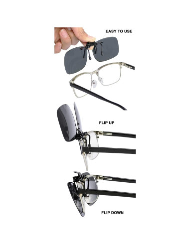 Gafas de sol clip Success Eyewear polarizadas para recetadas