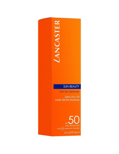 Aceite Seco Bronceador Lancaster Sun Beauty SPF 50 - 150 ml