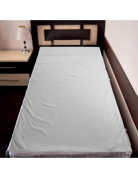 Saco de Sueño Autobronceador CIATBYYJ Gris Transpirable 208x119cm