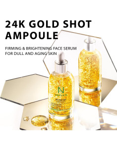 Suero Antienvejecimiento Oro 24K AMPLE:N 100 ml - Colágeno y Péptidos 2