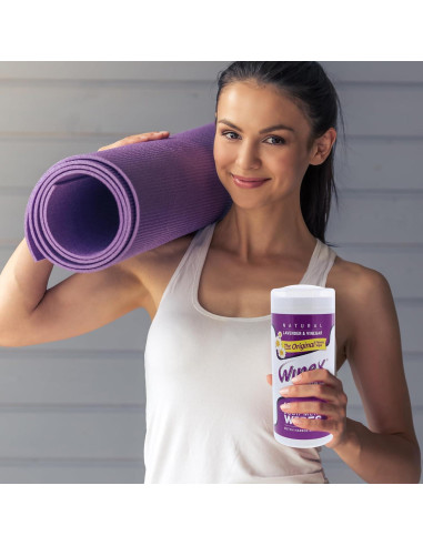 Toallitas Wipex para Equipos de Fitness - 50 Unidades Lavanda