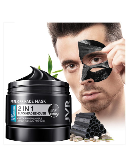 Mascarilla Peel Off JVR 240 ml - Removedora de Puntos Negros
