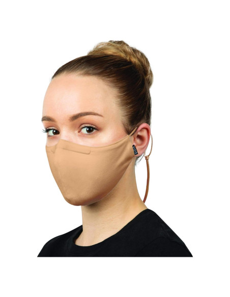 Mascarilla reutilizable Bloch A004 unisex con cordón y almohadilla