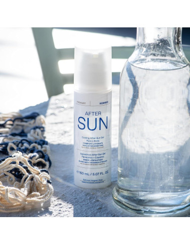 Gel Refrescante KORRES de Yogur Griego 150 ml para Después del Sol