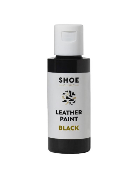 Pintura de Cuero Shoe Clinic 50ml Negra - Resistente y Rápida