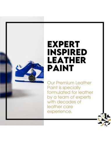 Pintura de Cuero Shoe Clinic 50ml Negra - Resistente y Rápida