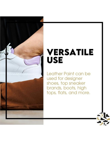 Pintura de Cuero Shoe Clinic 50ml Negra - Resistente y Rápida