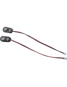 8 Clips de Batería Tipo I FDXGYH para 9V - Conector 2 Pines 2