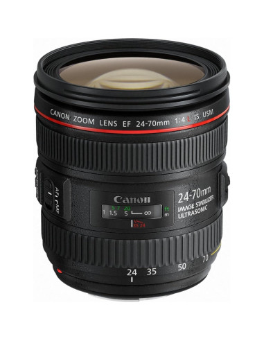 Lente Zoom Estándar Canon EF 24-70mm f/4.0L IS USM